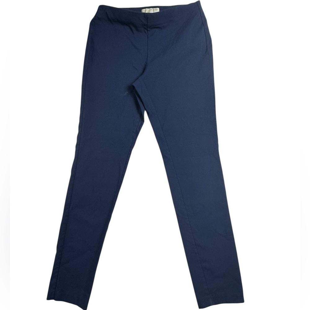 Michael‎ Michael Kors Navy Blue Pull-On Slim Pants